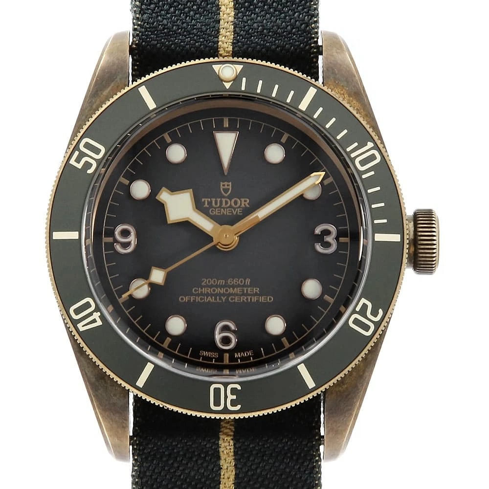 TUDOR BLACK BRONZE WATCH (1 of 3)