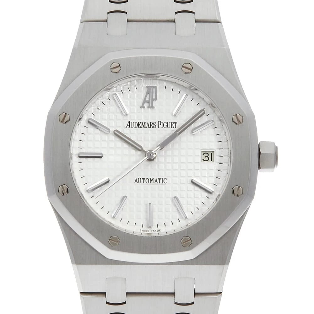 AUDEMARS PIGUET ROYAL OAK STAINLESS STEEL WATCH: AUDEMARS PIGUET Royal oak Stainless Steel Watch Brand: AUDEMARS PIGUET Type/Style: Wrist watch Material: Band Material Stainless Steel, Case Material Stainless Steel Color: Dial Color Silver Size: Cas