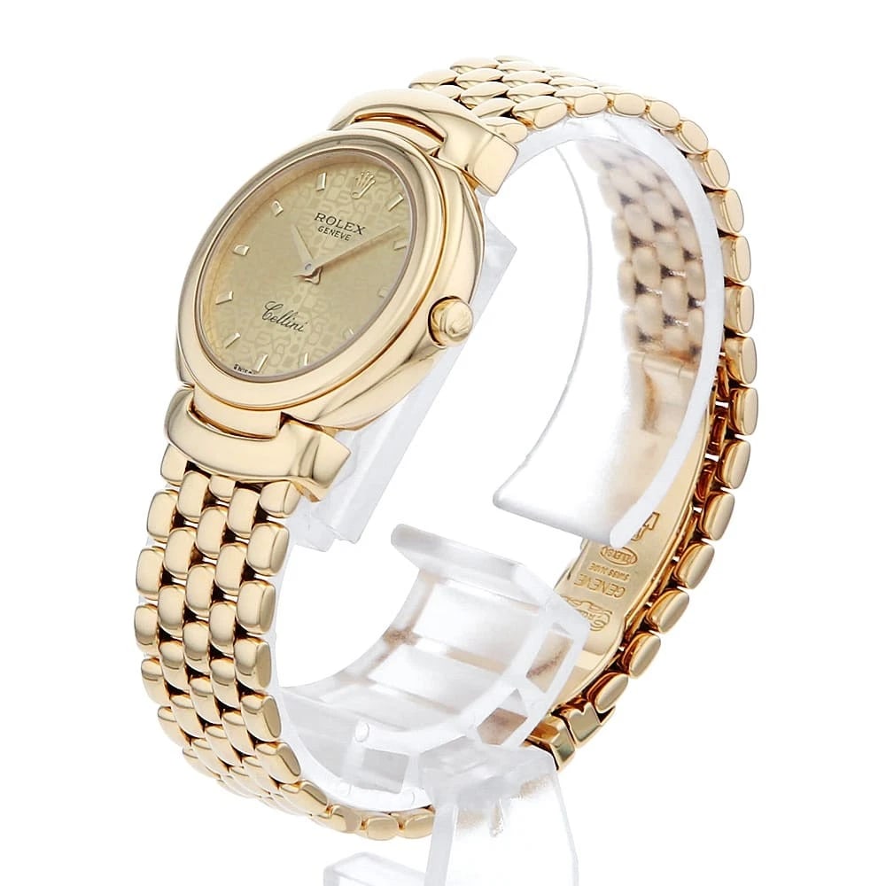 ROLEX CHERINI CHAMPAGNE COMPUTER WATCH - 2
