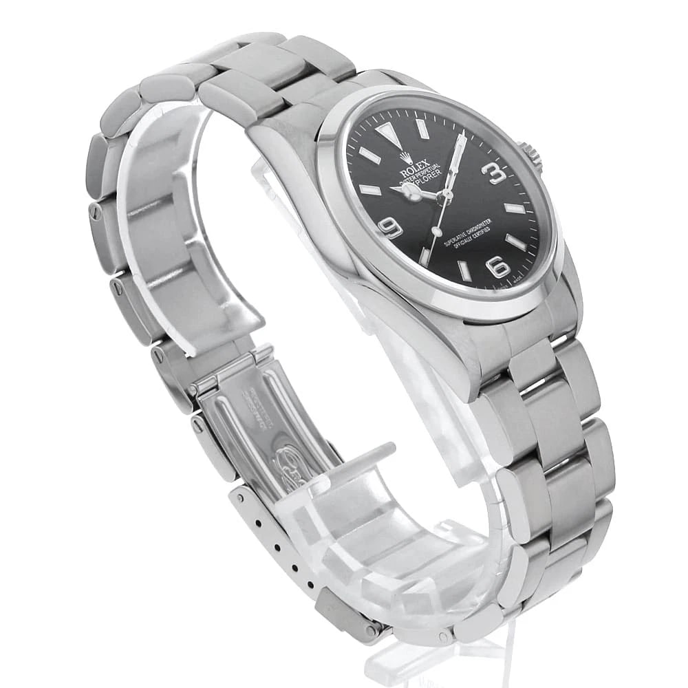 ROLEX EXPLORER BLACK WATCH - 3