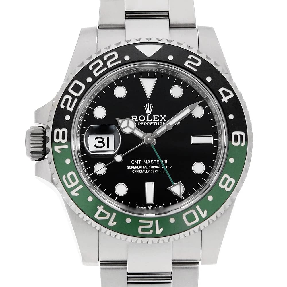 ROLEX GMT MASTER BLACK ROW OYSTER WATCH: ROLEx GMT Master black row oyster Watch Brand: ROLEx Type/Style: Wrist watch Material: Band Material Stainless Steel, Case Material Stainless Steel Color: Dial Color Black Size: Case:WCircumference