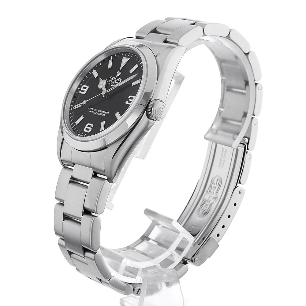ROLEX EXPLORER BLACK WATCH - 2