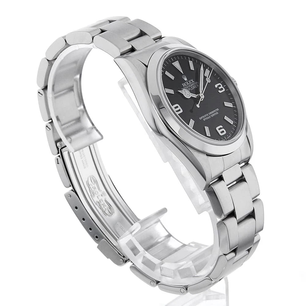 ROLEX EXPLORER BLACK WATCH - 3