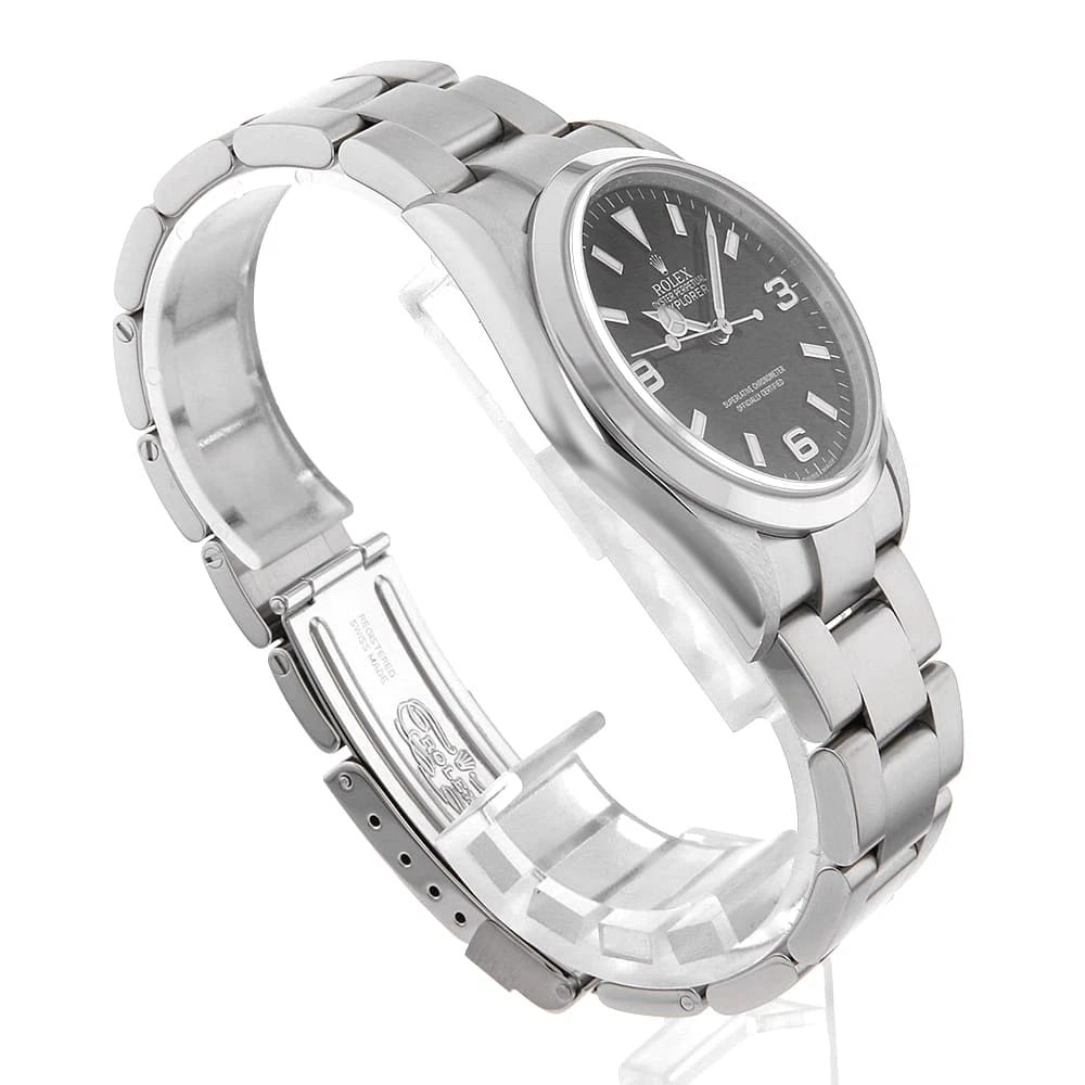 ROLEX EXPLORER BLACK WATCH - 3