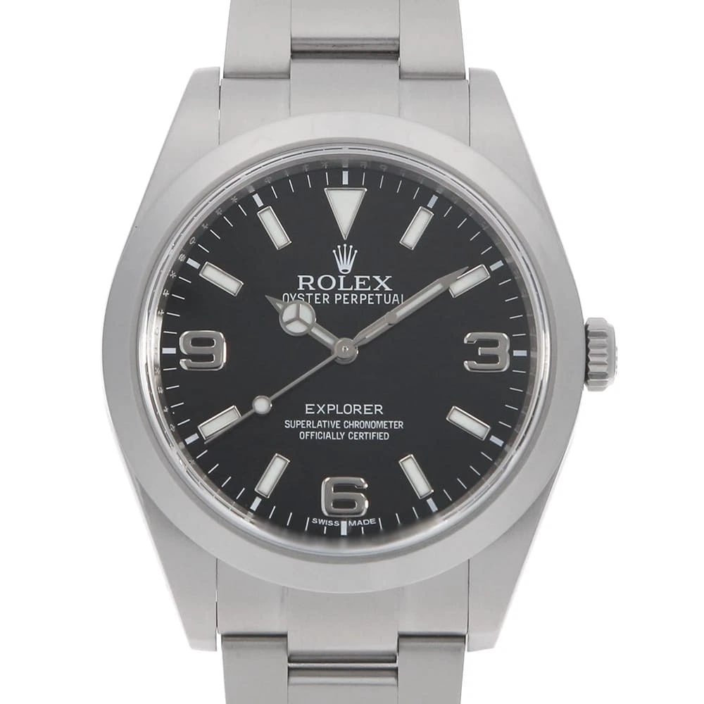 ROLEX EXPLORER BLACK WATCH: ROLEx Explorer black Watch Brand: ROLEx Type/Style: Wrist watch Material: Band Material Stainless Steel, Case Material Stainless Steel Color: Dial Color Black Size: Case:WCircumference of Wrist:19cm