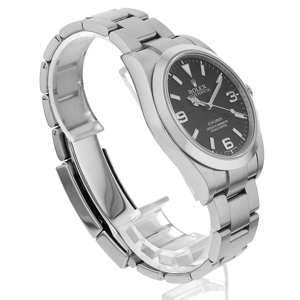ROLEX EXPLORER BLACK WATCH - 3