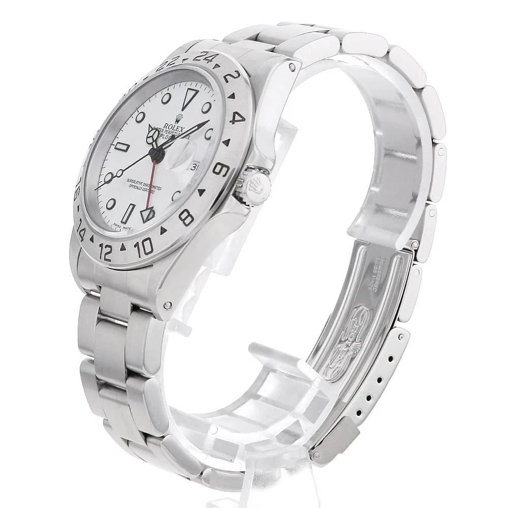 ROLEX EXPLORER WHITE WATCH - 2