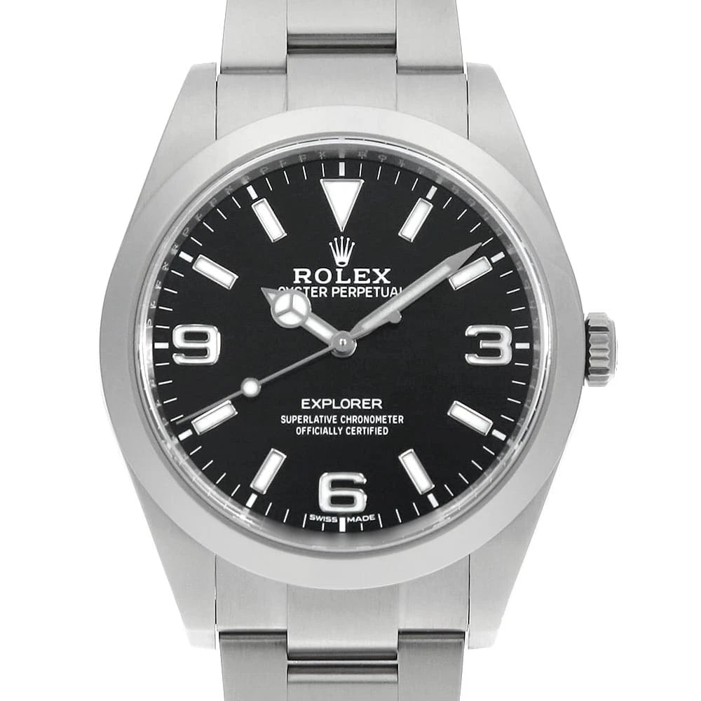 ROLEX EXPLORER WHITE BLACK WATCH: ROLEx Explorer White black Watch Brand: ROLEx Type/Style: Wrist watch Material: Band Material Stainless Steel, Case Material Stainless Steel Color: Dial Color Black Size: Case:WCircumference of Wrist: