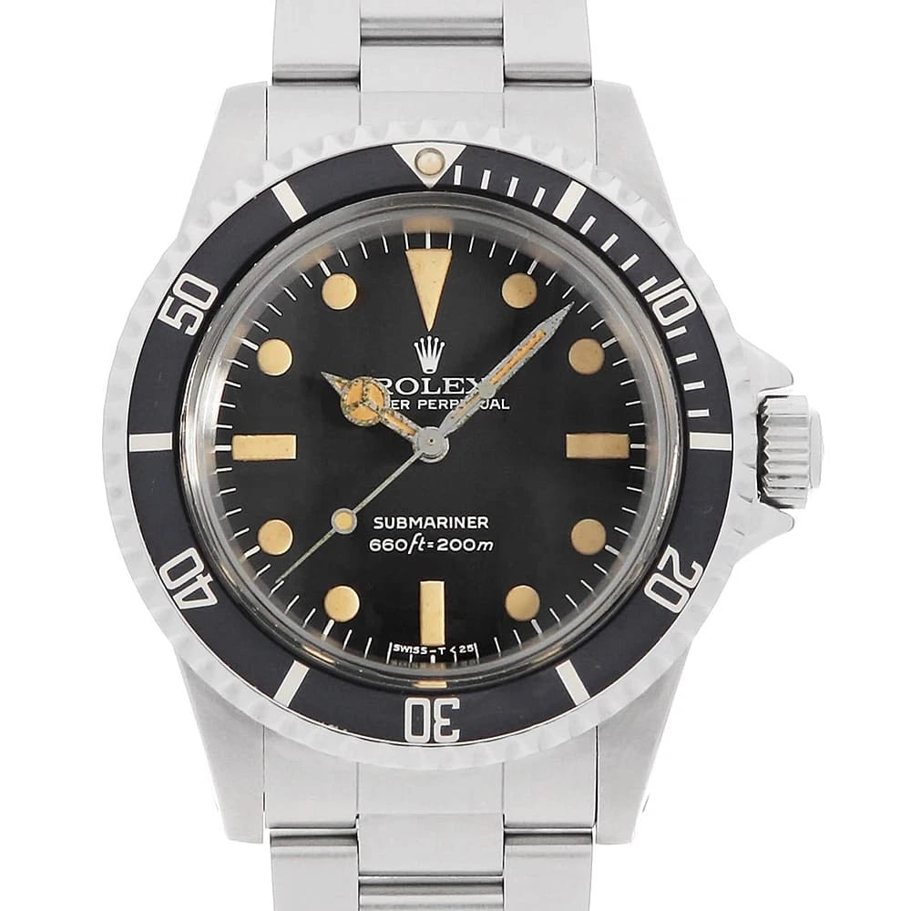 ROLEX SUBMARINER BLACK TRITIUM WATCH: ROLEx SUBMARINER black tritium Watch Brand: ROLEx Type/Style: Wrist watch Material: Band Material Stainless Steel, Case Material Stainless Steel Color: Dial Color Black Size: Case:WCircumference of