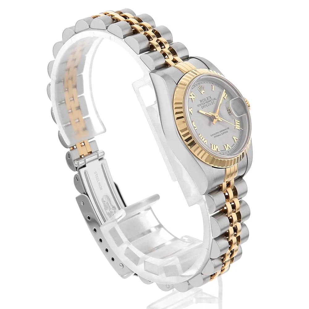 ROLEX DATEJUST GRAY WATCH - 3