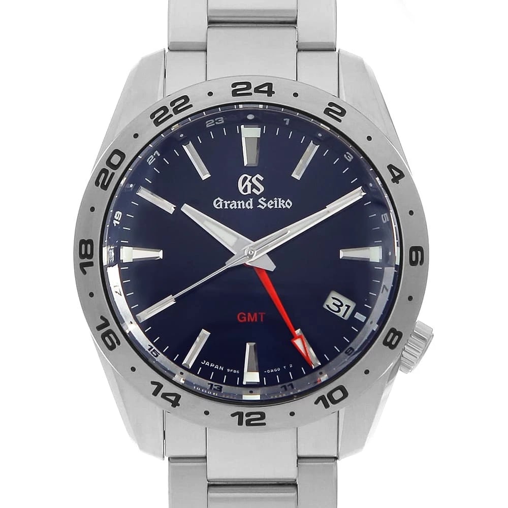 GRAND SEIKO SPORTS COLLECTION QUARTZ WATCH: Grand Seiko Sports Collection Quartz Watch Brand: Grand Seiko Type/Style: Wrist watch Material: Band Material Stainless Steel, Case Material Stainless Steel Color: Dial Color Blue Size: Case:WCircumfe