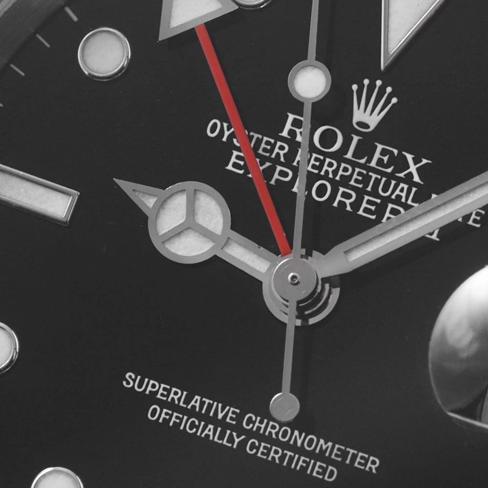ROLEX EXPLORER BLACK WATCH - 4