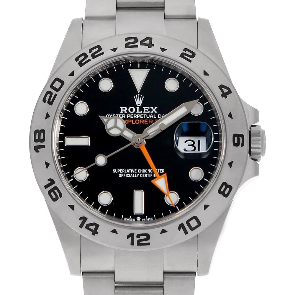 ROLEX EXPLORER BLACK WATCH: ROLEx Explorer black Watch Brand: ROLEx Type/Style: Wrist watch Material: Band Material Stainless Steel, Case Material Stainless Steel Color: Dial Color Black Size: Case:W42mm Circumference of