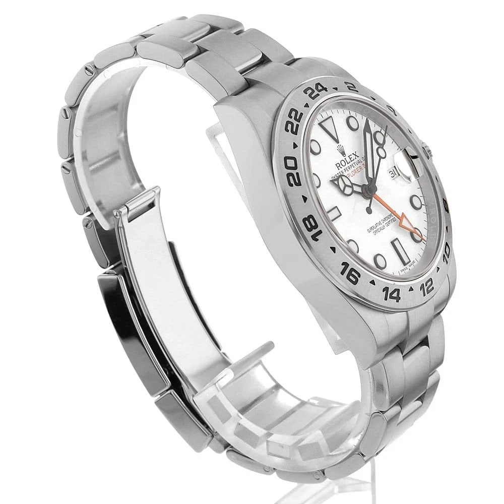ROLEX EXPLORER WHITE WATCH - 3