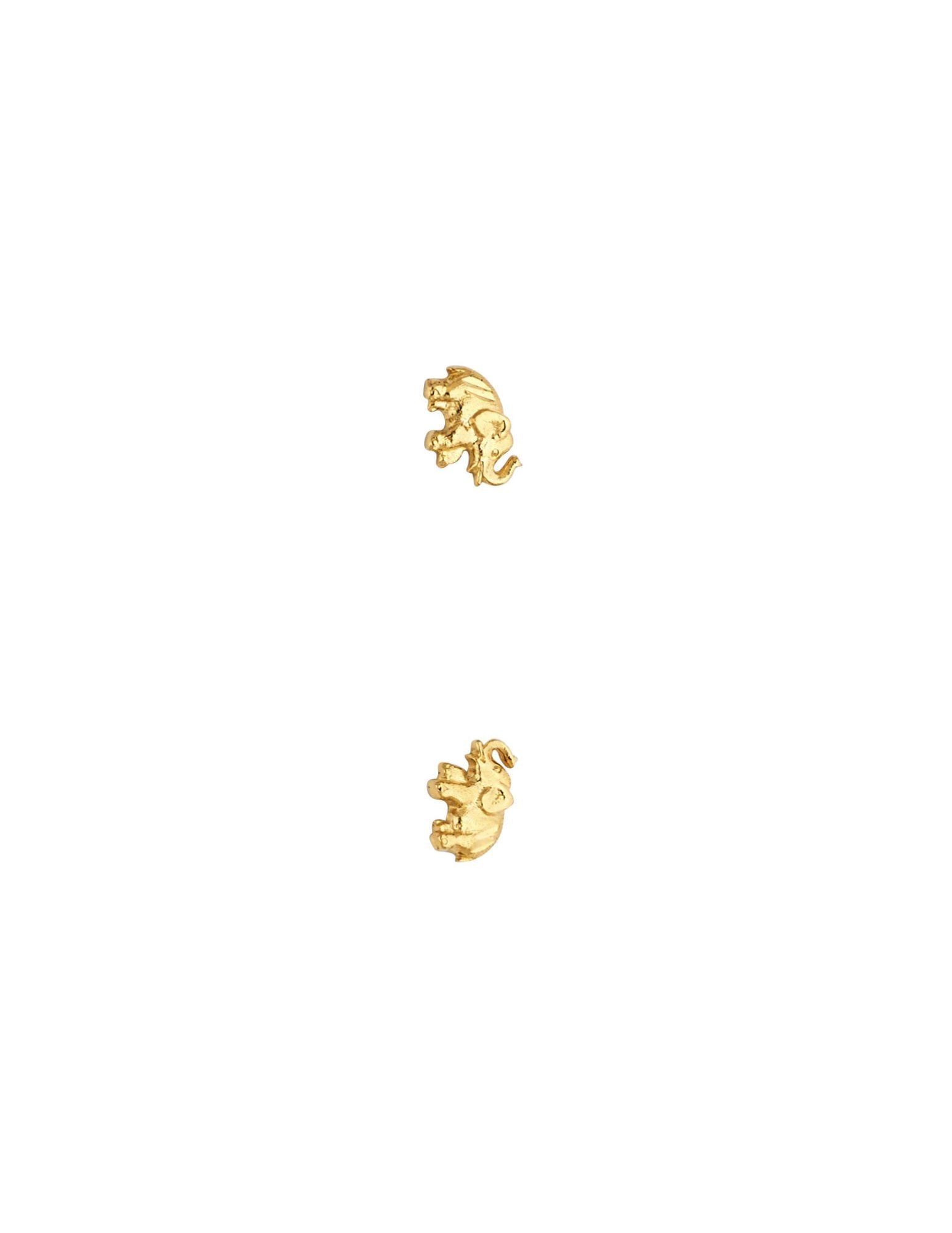 14KY SMALL ELEPHANT POST EARRINGS - 2