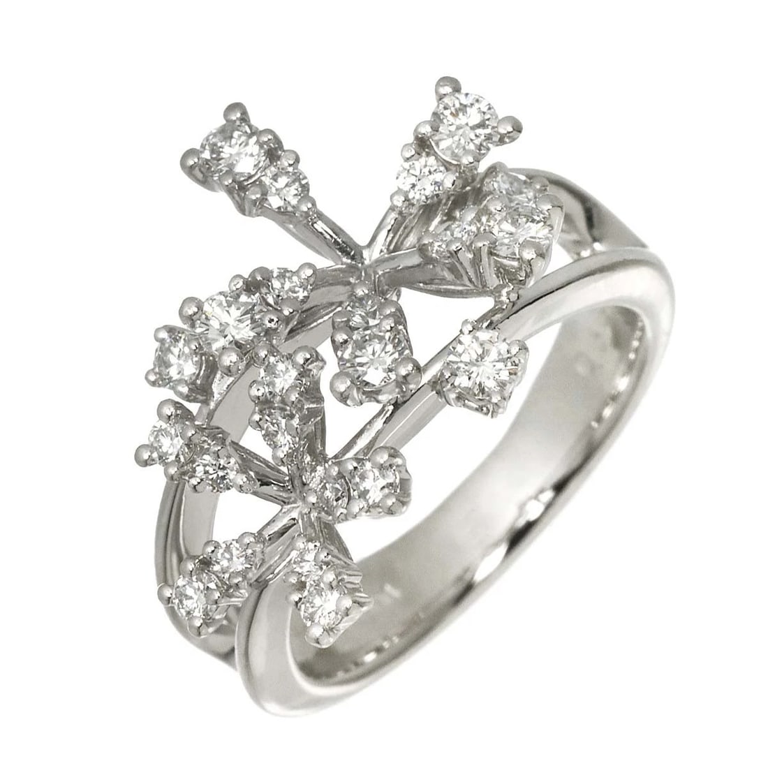 TASAKI DIAMOND RING PLATINUM: TASAKI Diamond Ring Platinum Brand: TASAKI Type/Style: Ring Material: Pt900, Main Stone Natural Color: Platinum Size: 6(US) Accessories: None Accessories Notice: When purchasing pre-owned goods,