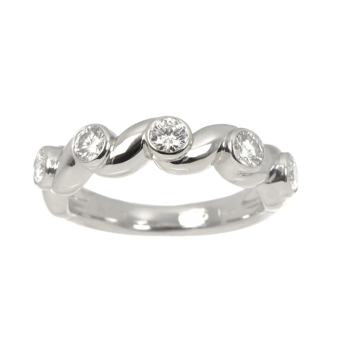 DIOR DIAMOND RING PLATINUM - 2