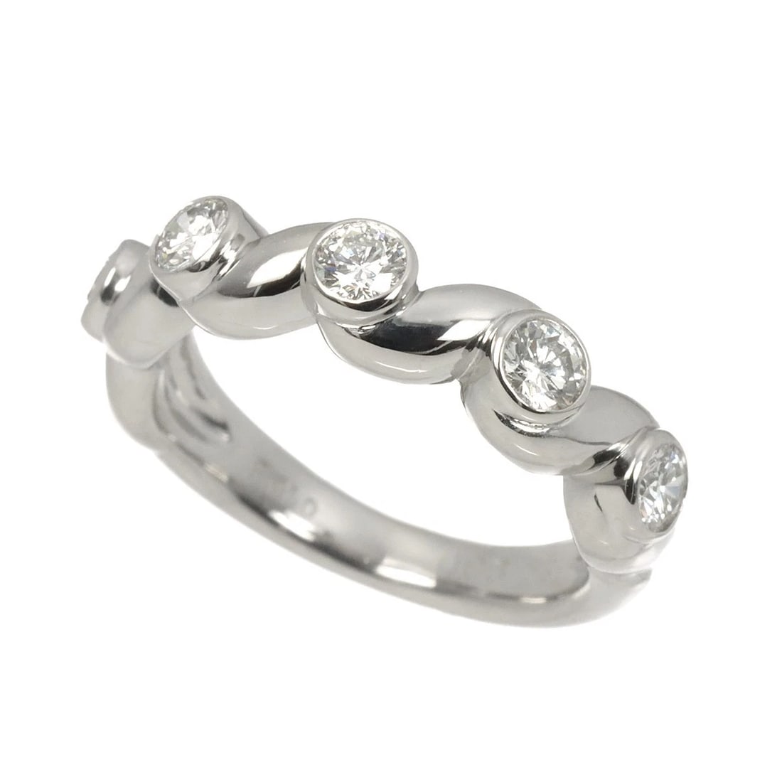 DIOR DIAMOND RING PLATINUM - 3