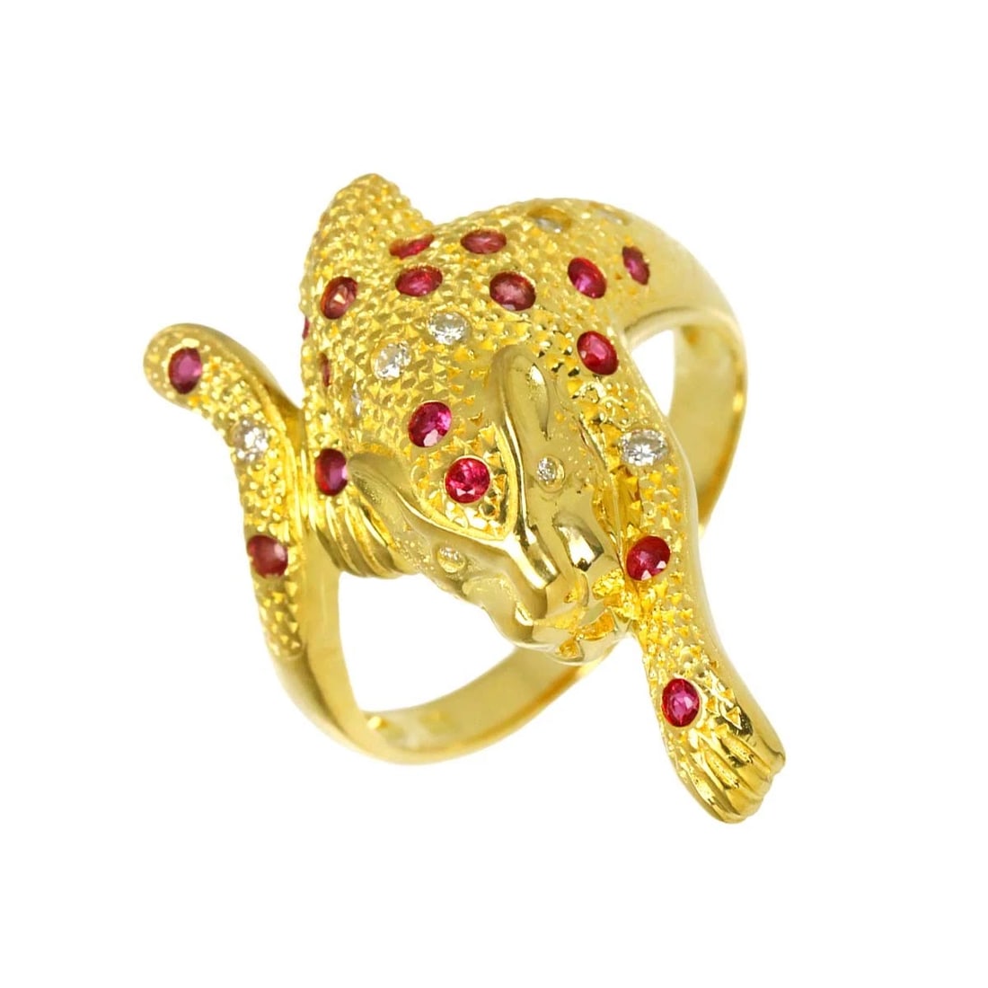 RUBY DIAMOND RING YG YELLOW GOLD 750: Ruby Diamond Ring YG Yellow Gold 750 Brand: Unbranded Type/Style: Ring Material: 750 Yellow Gold, Color: Yellow Gold Size: 6-6.25(US) Accessories: None Accessories Notice: When purchasing