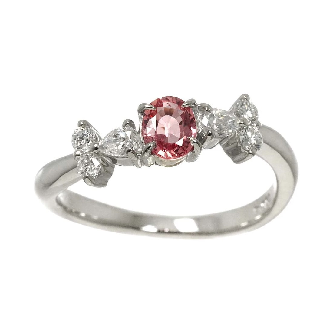 SAPPHIRE DIAMOND RING PLATINUM - 2