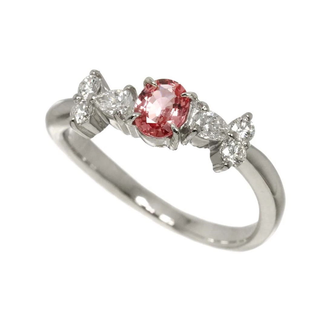SAPPHIRE DIAMOND RING PLATINUM - 3