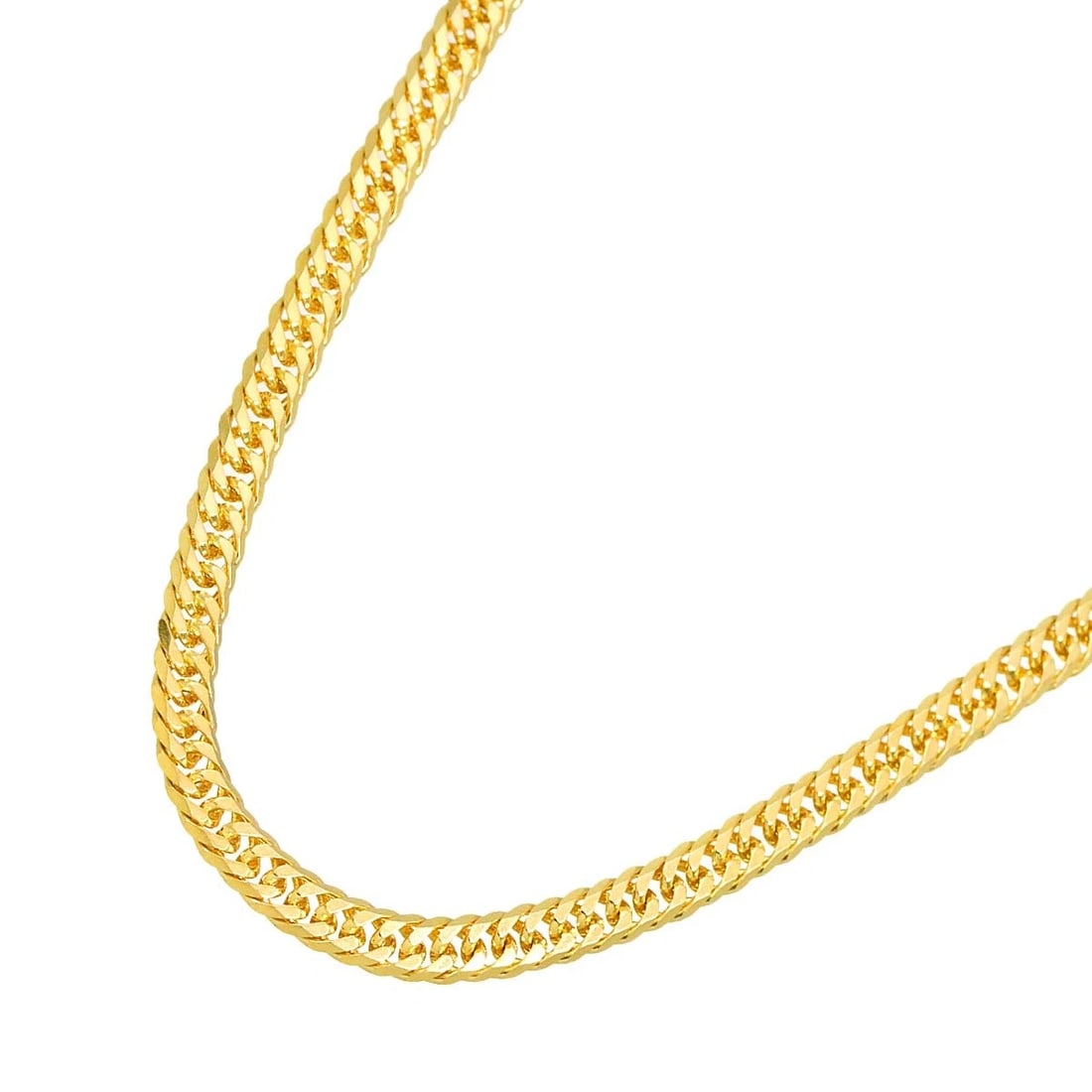KIHEI CHAIN NECKLACE YG 750: Kihei chain Necklace YG 750 Brand: Unbranded Type/Style: Necklace Material: 750 Yellow Gold, Color: Gold Size: Inner circumference:16.1inch Width:(max.) 3mm Accessories: None Accessories N