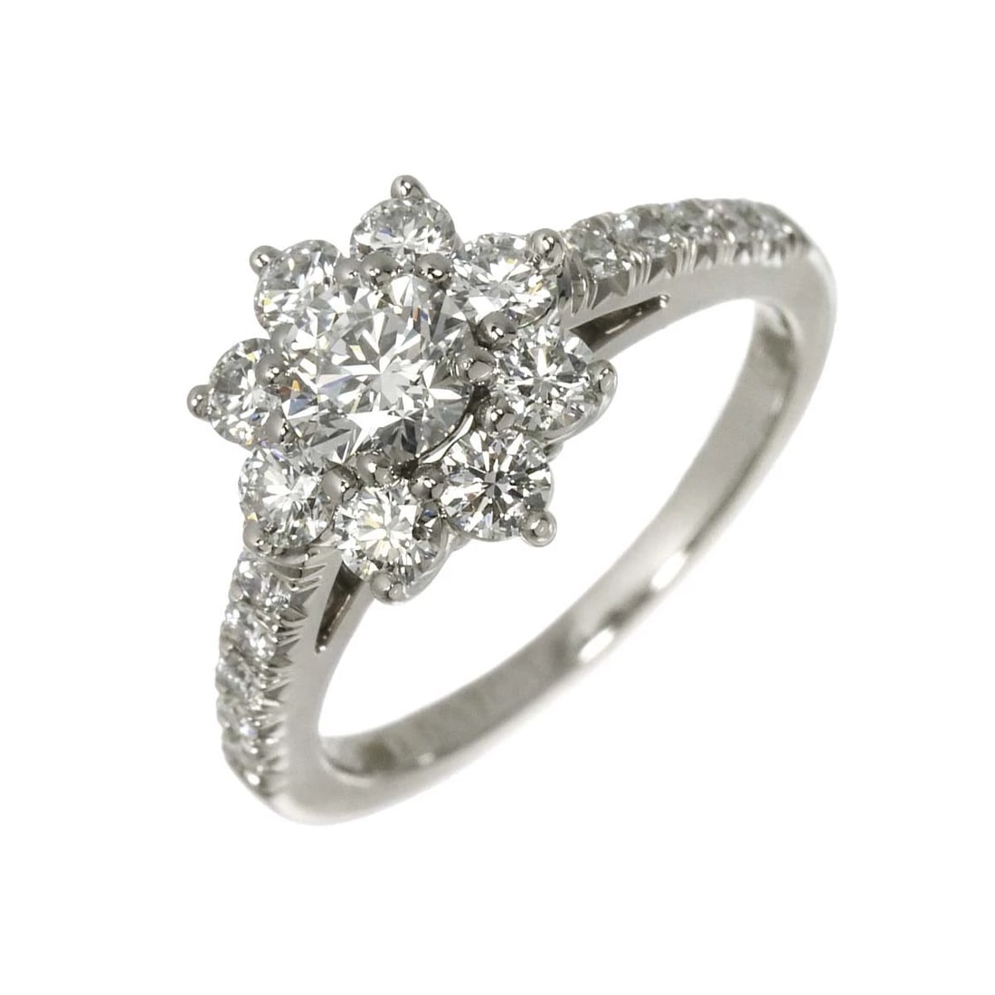 HARRY WINSTON MINI DIAMOND RING PT: HARRY WINSTON Mini Diamond Ring Pt Brand: HARRY WINSTON Type/Style: Ring Material: Pt950, Main Stone Natural Color: Platinum Size: 3.25(US) Accessories: None Accessories Notice: When purchasing