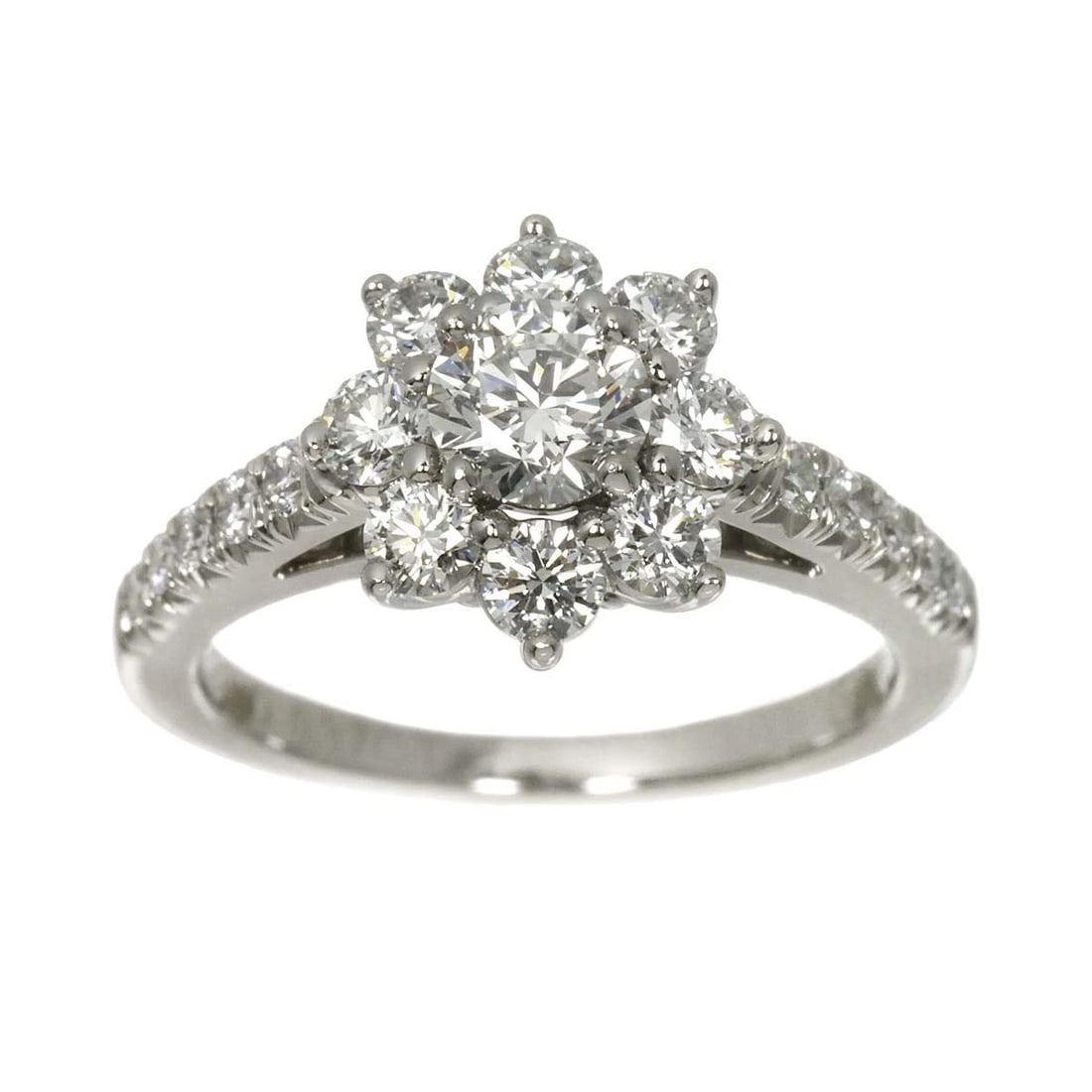 HARRY WINSTON MINI DIAMOND RING PT - 2