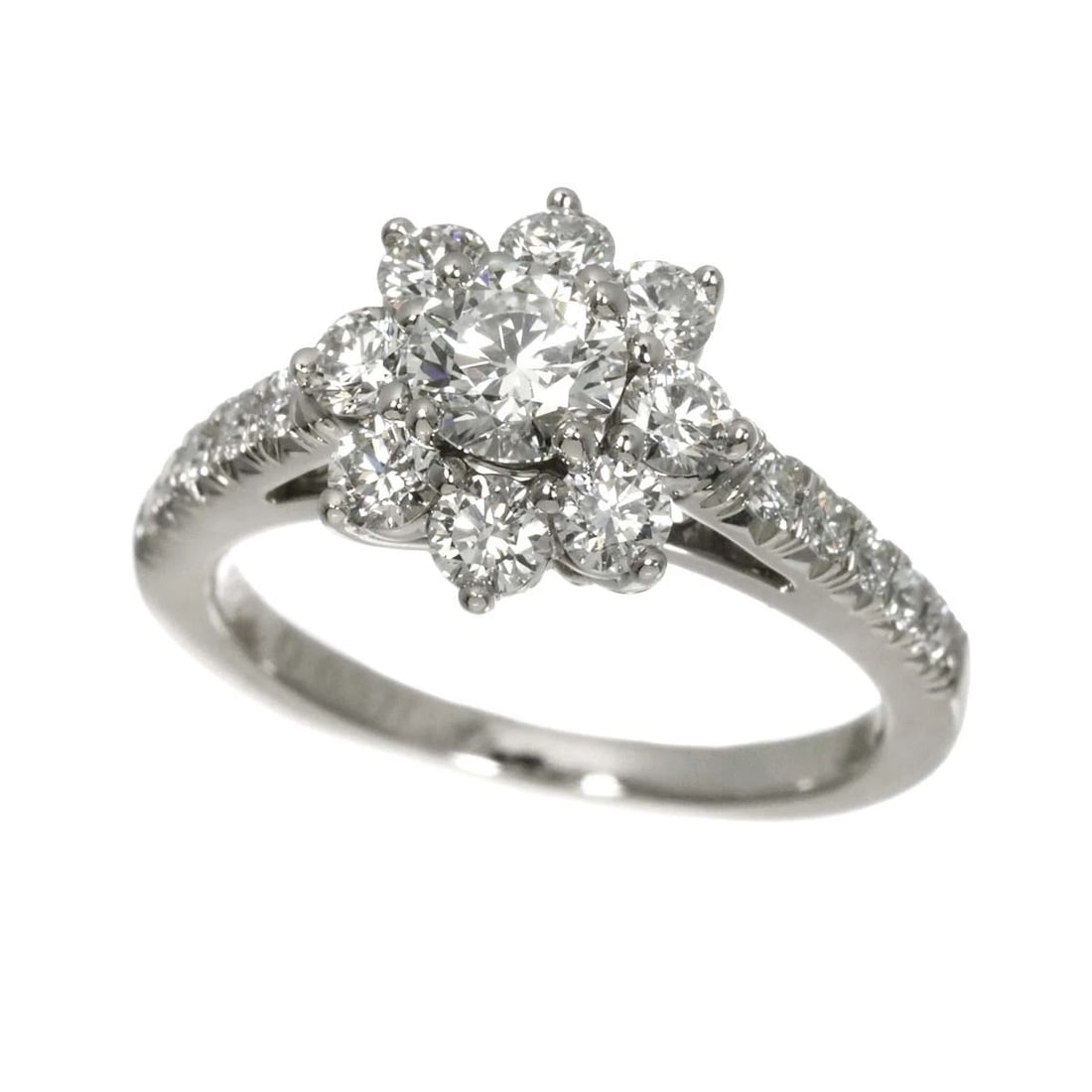HARRY WINSTON MINI DIAMOND RING PT - 4
