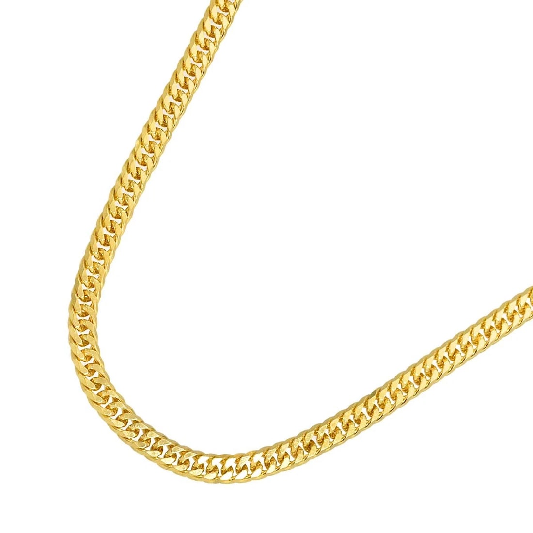 KIHEI CHAIN NECKLACE YG 750: Kihei chain Necklace YG 750 Brand: Unbranded Type/Style: Necklace Material: 750 Yellow Gold, Color: Gold Size: Inner circumference:19.7inch Width:(max.) 3.5mm Accessories: None Accessories Notice: