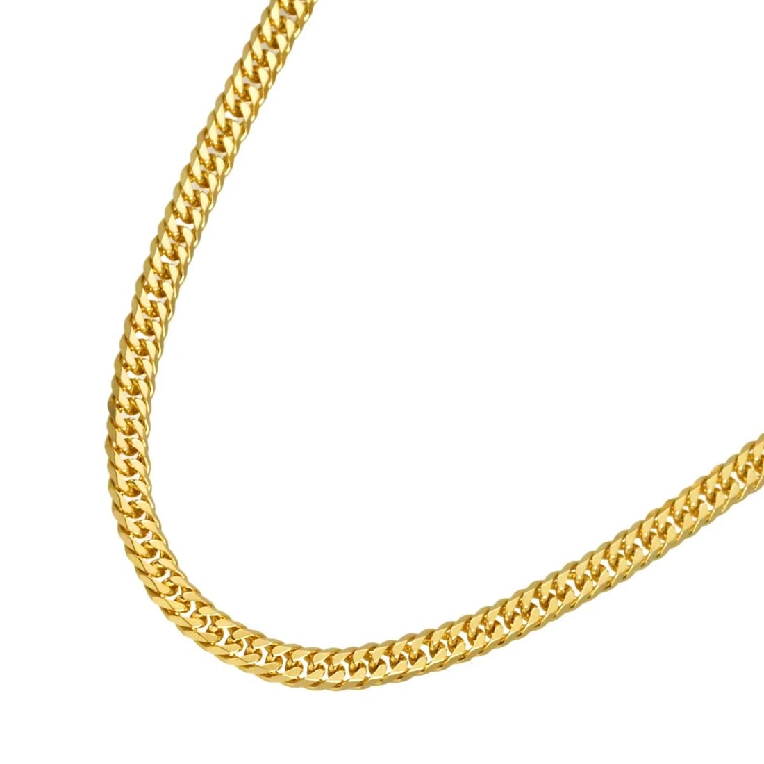 KIHEI CHAIN NECKLACE YG 750: Kihei chain Necklace YG 750 Brand: Unbranded Type/Style: Necklace Material: 750 Yellow Gold, Color: Gold Size: Inner circumference:15.7inch Width:(max.) 2.9mm Accessories: None Accessories Notice: