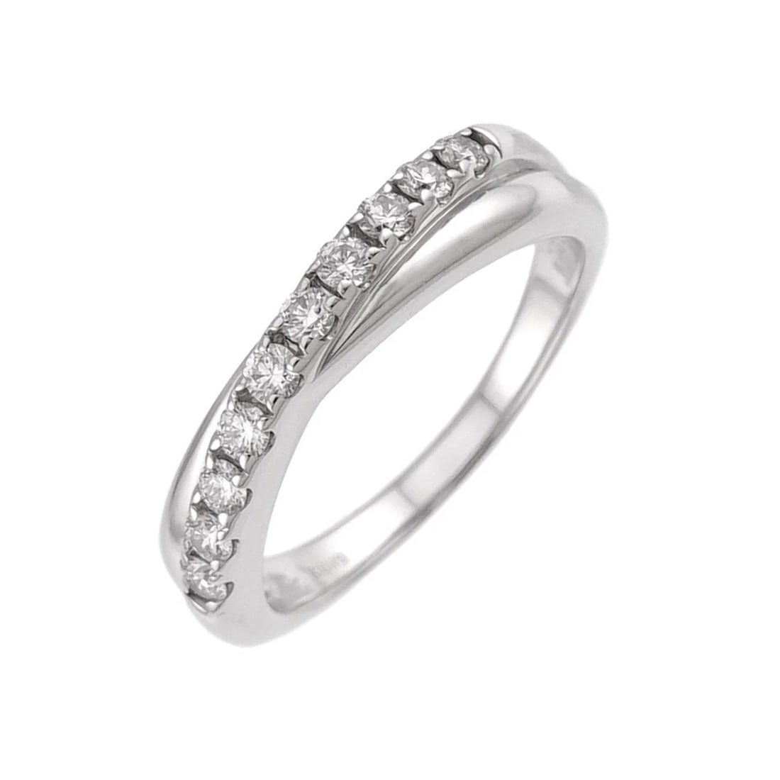 PONTE VECCHIO DIAMOND RING 18K WG 750: Ponte Vecchio Diamond Ring 18K WG 750 Brand: Ponte Vecchio Type/Style: Ring Material: 750 White Gold, Main Stone Natural Color: White Gold Size: 5.25(US) Accessories: None Accessories Notice: When