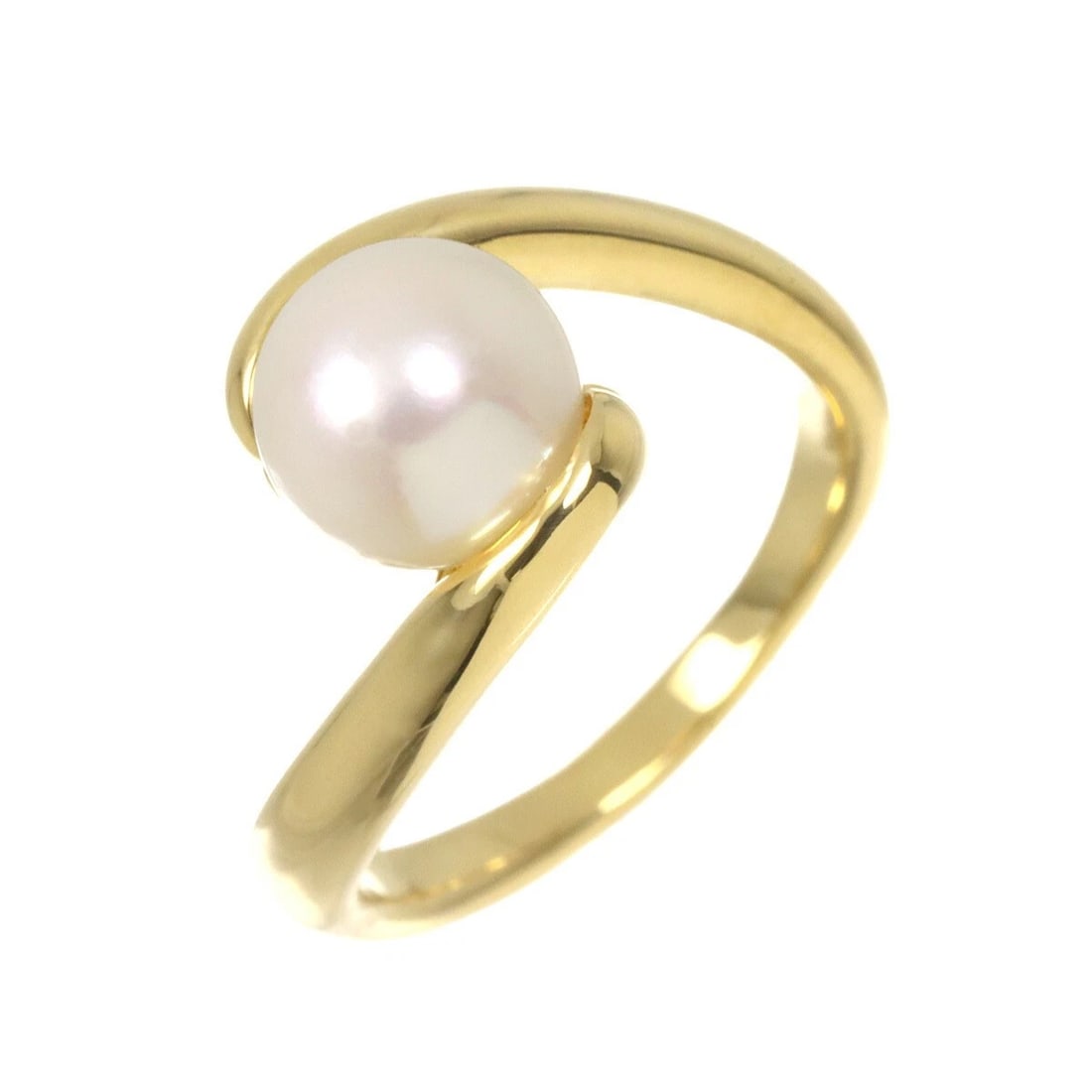 MIKIMOTO PERLITA AKOYA PEARL RING YG 750: MIKIMOTO PERLITA Akoya Pearl Ring YG 750 Brand: MIKIMOTO PERLITA Type/Style: Ring Material: 750 Yellow Gold, Color: Yellow Gold Size: 4-4.5(US) Accessories: None Accessories Notice: When p