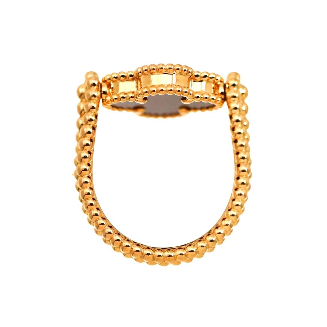 VAN CLEEF ARPELS ALHAMBRA DIAMOND RING - 3