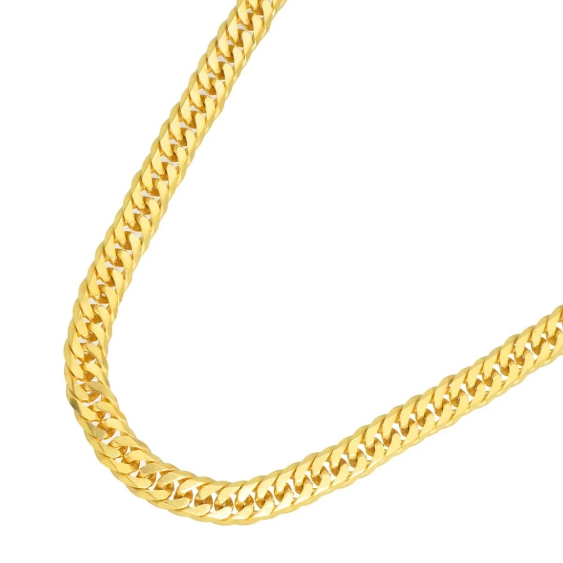 KIHEI CHAIN NECKLACE YG 750: Kihei chain Necklace YG 750 Brand: Unbranded Type/Style: Necklace Material: 750 Yellow Gold, Color: Gold Size: Inner circumference:23.6inch Width:(max.) 5.2mm Accessories: None Accessories Notice: