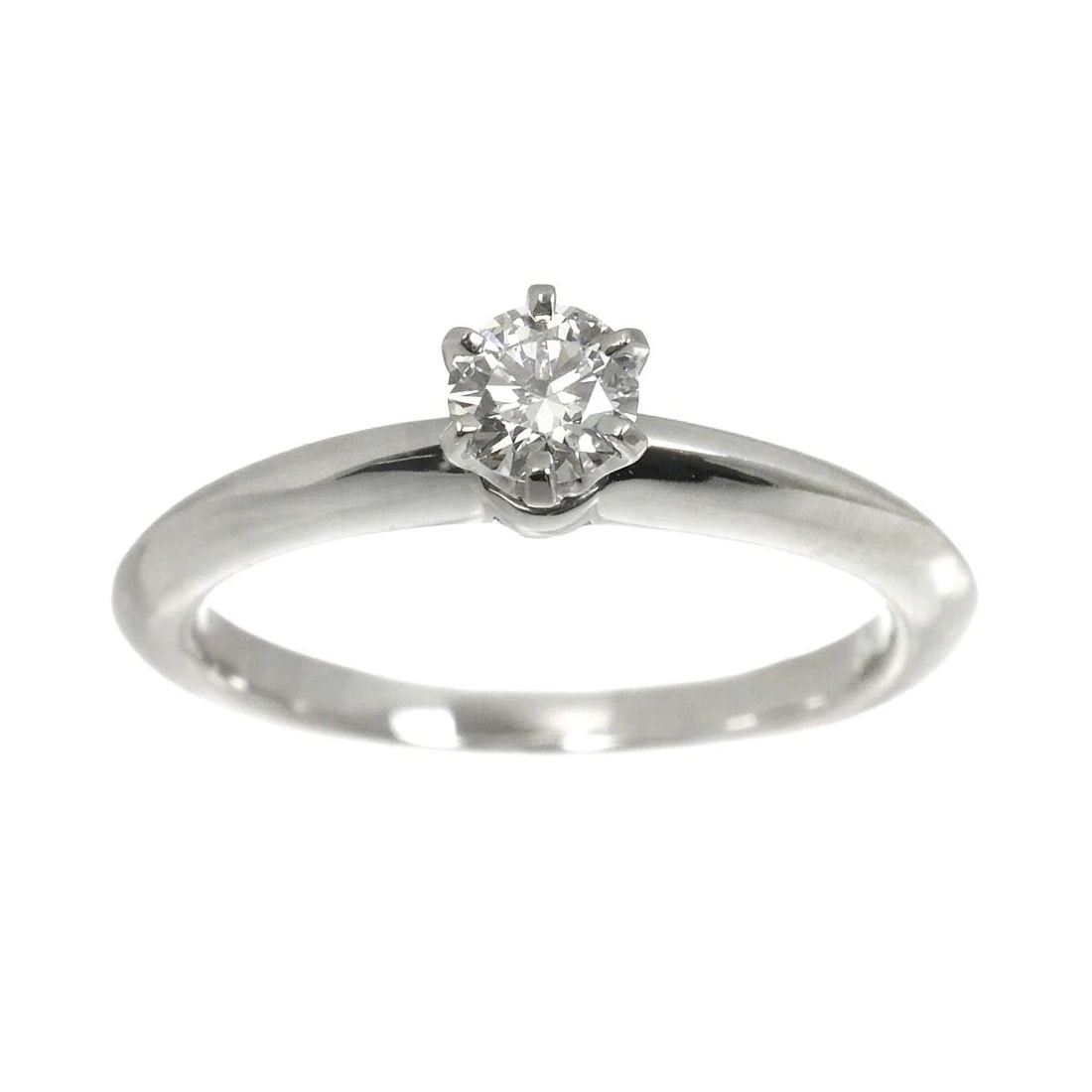 TIFFANY CO. DIAMOND RING PT - 2
