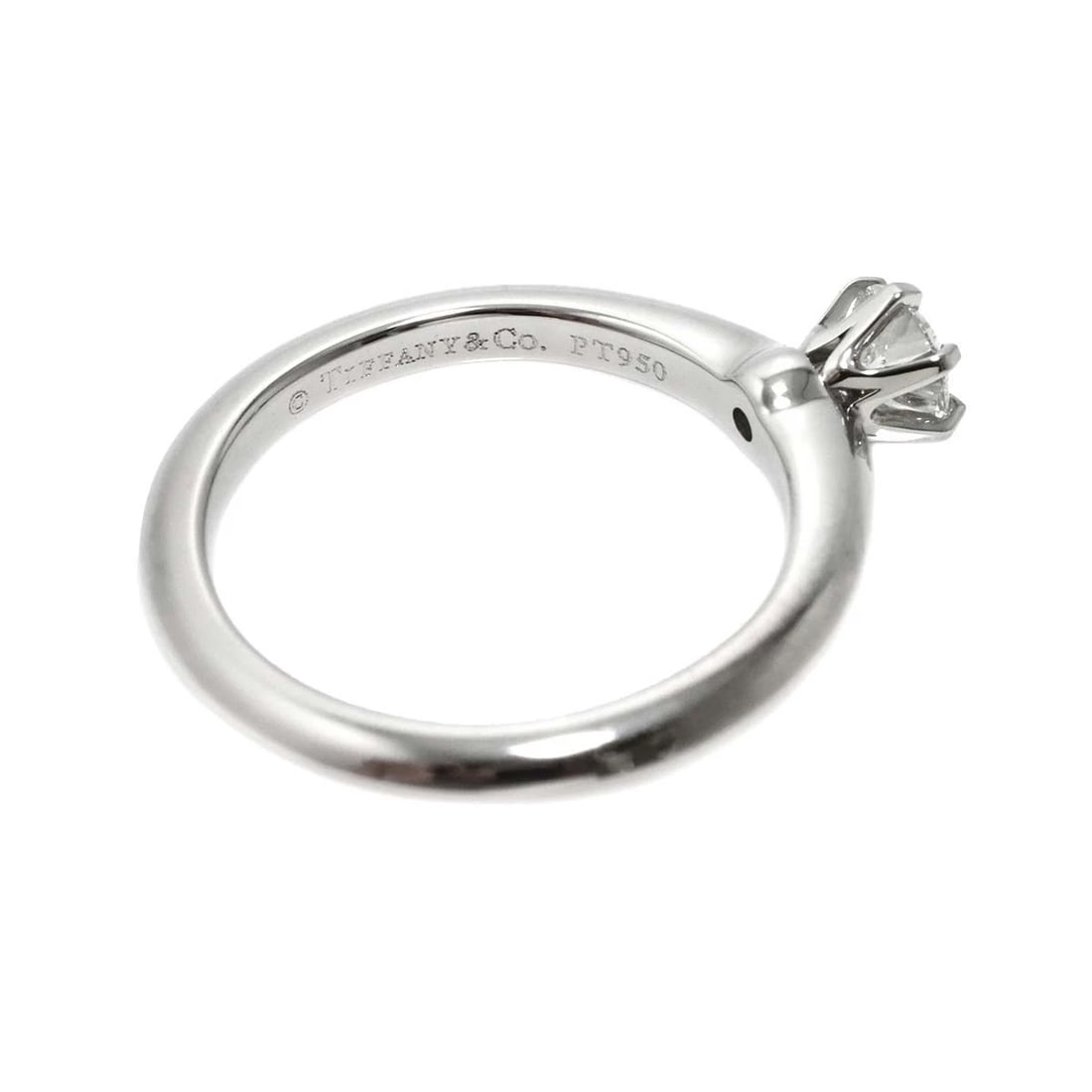 TIFFANY CO. DIAMOND RING PT - 3