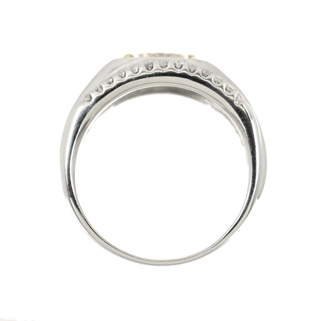DIAMOND RING WG PT750 - 6