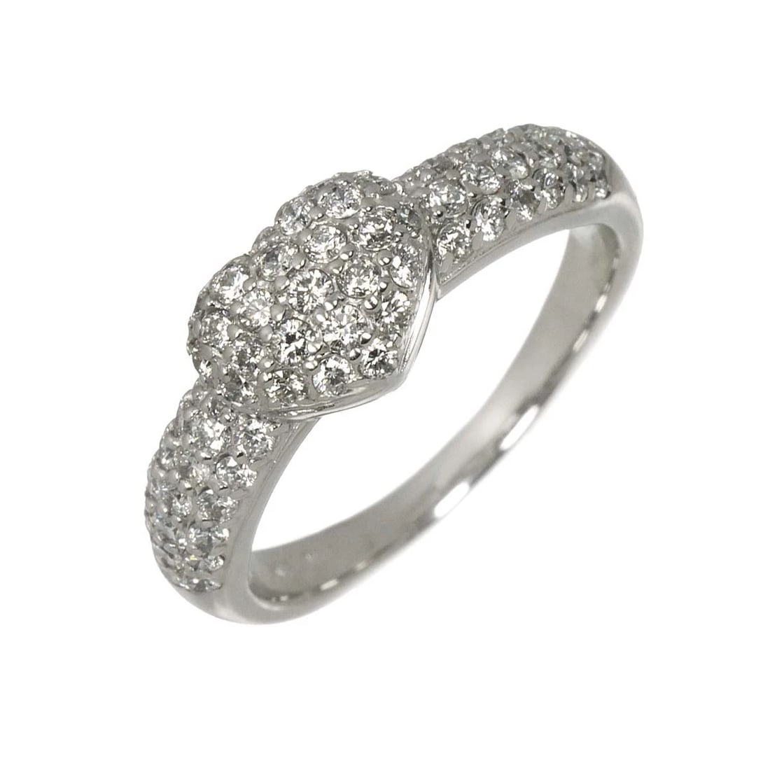 PONTE VECCHIO DIAMOND RING WG 750: Ponte Vecchio Diamond Ring WG 750 Brand: Ponte Vecchio Type/Style: Ring Material: 750 White Gold, Main Stone Natural Color: White Gold Size: 5.5-5.75(US) Accessories: None Accessories Notice: When