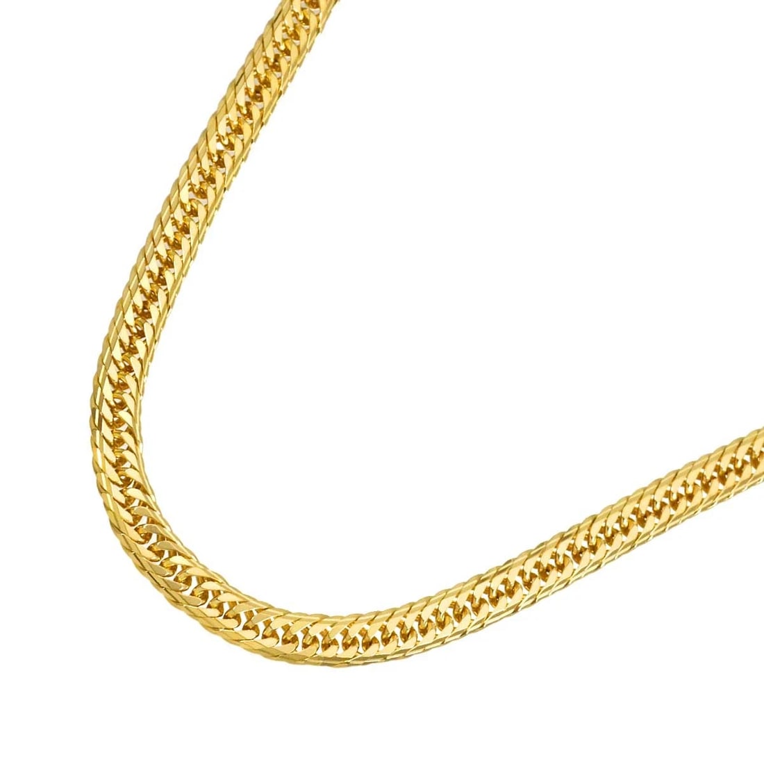 KIHEI CHAIN NECKLACE YG 750: Kihei chain Necklace YG 750 Brand: Unbranded Type/Style: Necklace Material: 750 Yellow Gold, Color: Gold Size: Inner circumference:19.9inch Width:(max.) 4.8mm Accessories: None Accessories Notice: