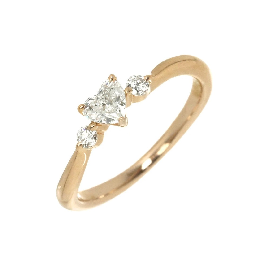PONTE VECCHIO DIAMOND RING PG 750: Ponte Vecchio Diamond Ring PG 750 Brand: Ponte Vecchio Type/Style: Ring Material: 750 Pink Gold, Main Stone Natural Color: Pink Gold Size: 4.5(US) Accessories: None Accessories Notice: When