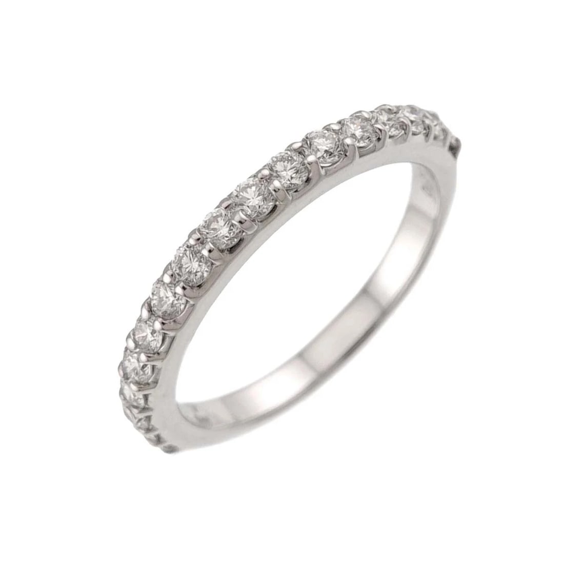 PONTE VECCHIO DIAMOND RING WHITE GOLD 750: Ponte Vecchio Diamond Ring White Gold 750 Brand: Ponte Vecchio Type/Style: Ring Material: 750 White Gold, Main Stone Natural Color: White Gold Size: 4(US) Accessories: None Accessories Notice: When