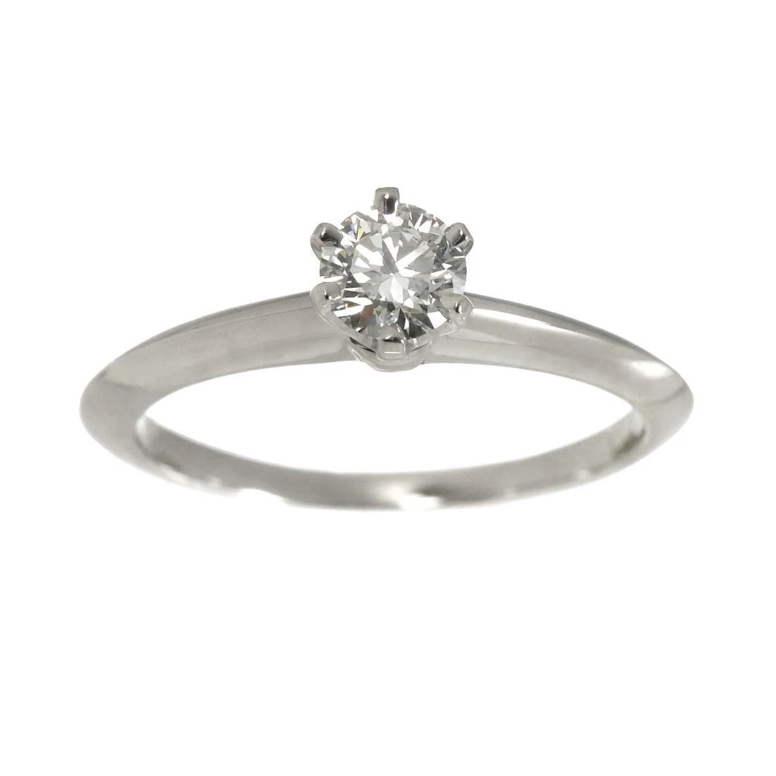 TIFFANY CO. DIAMOND RING PT - 2