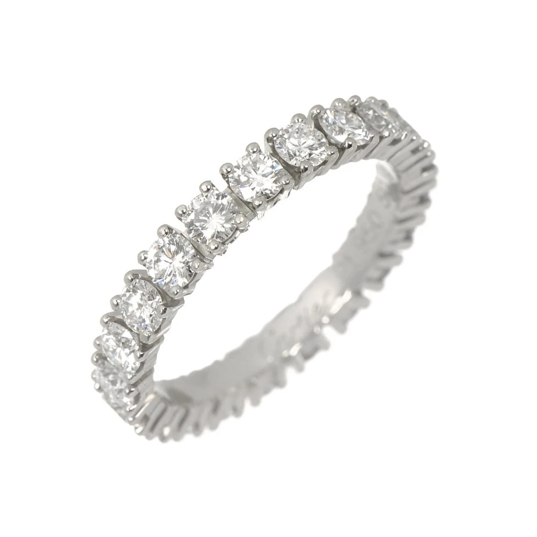 CARTIER DESTINEE DIAMOND RING PT: Cartier Destinee Diamond Ring Pt Brand: Cartier Type/Style: Ring Material: Platinum, Main Stone Natural Color: Platinum Size: 5.25(US) Accessories: None Accessories Notice: When purchasing