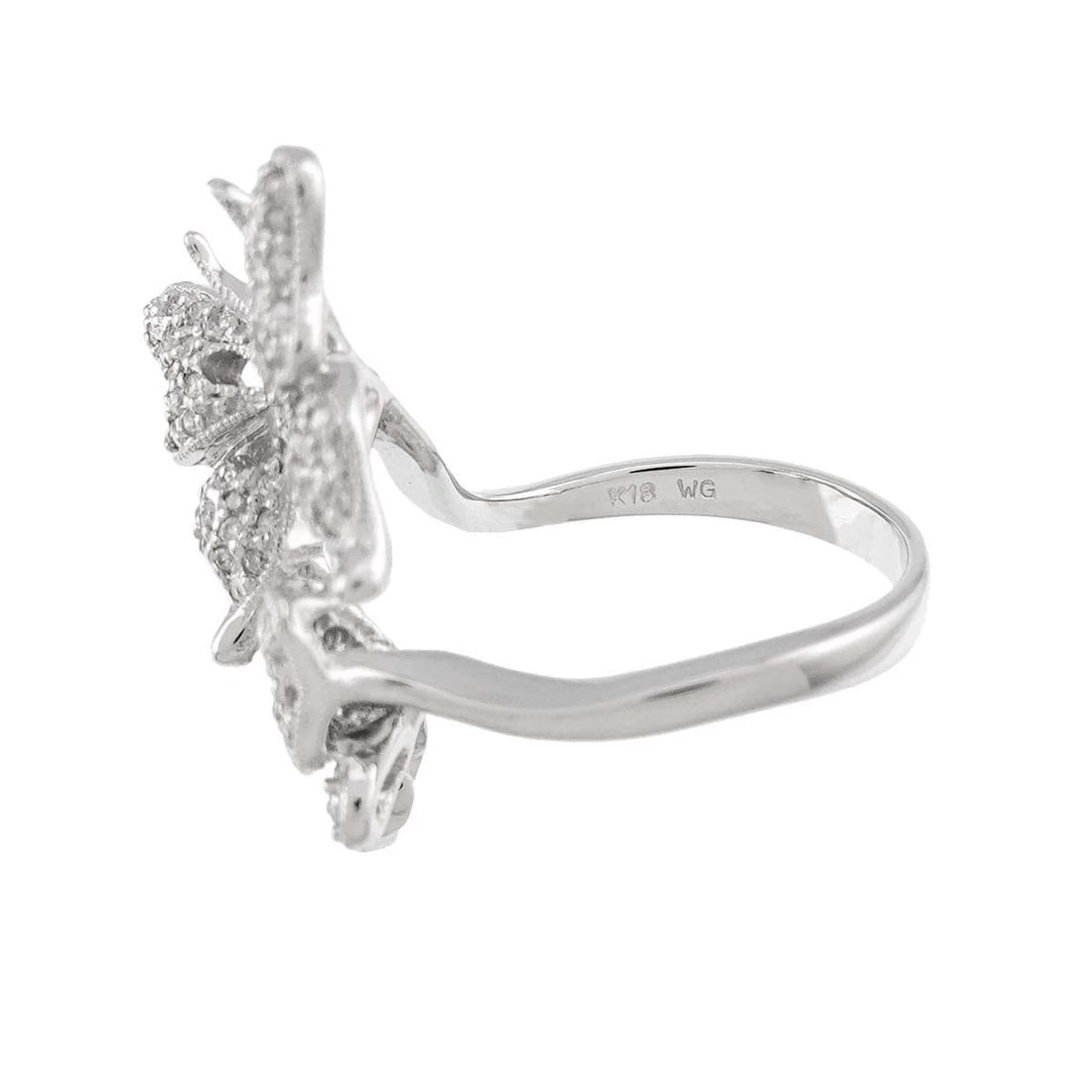DIAMOND RING WHITE GOLD - 4
