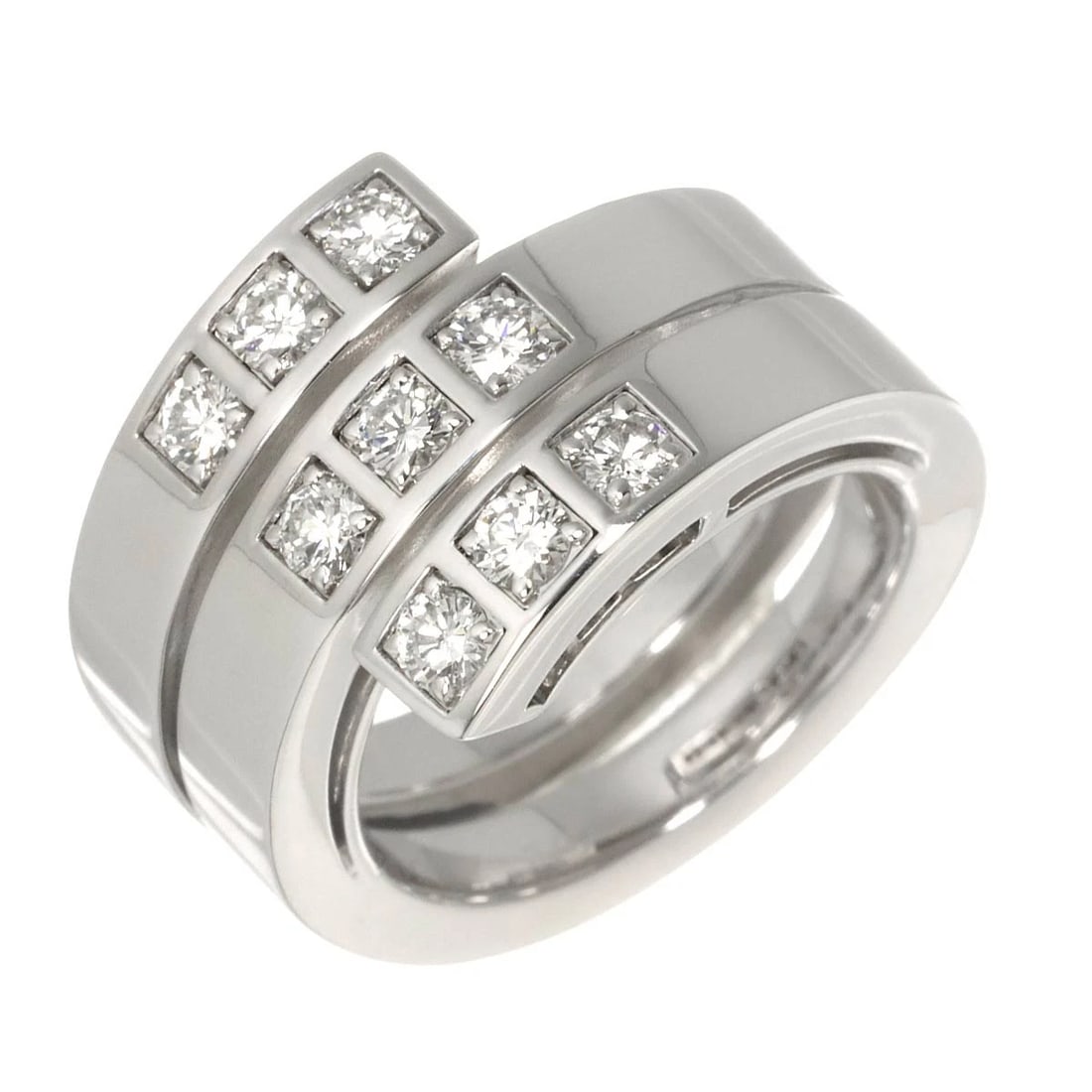 CARTIER DIAMOND RING WG 750 (1 of 4)