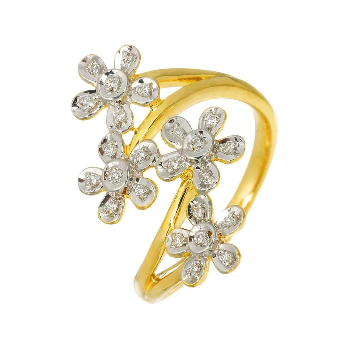 DIAMOND RING YELLOW GOLD 750: Diamond Ring Yellow Gold 750 Brand: Unbranded Type/Style: Ring Material: 750 Yellow Gold, Color: Yellow Gold Size: 7.5-7.75(US) Accessories: None Accessories Notice: When purchasing pre-ow