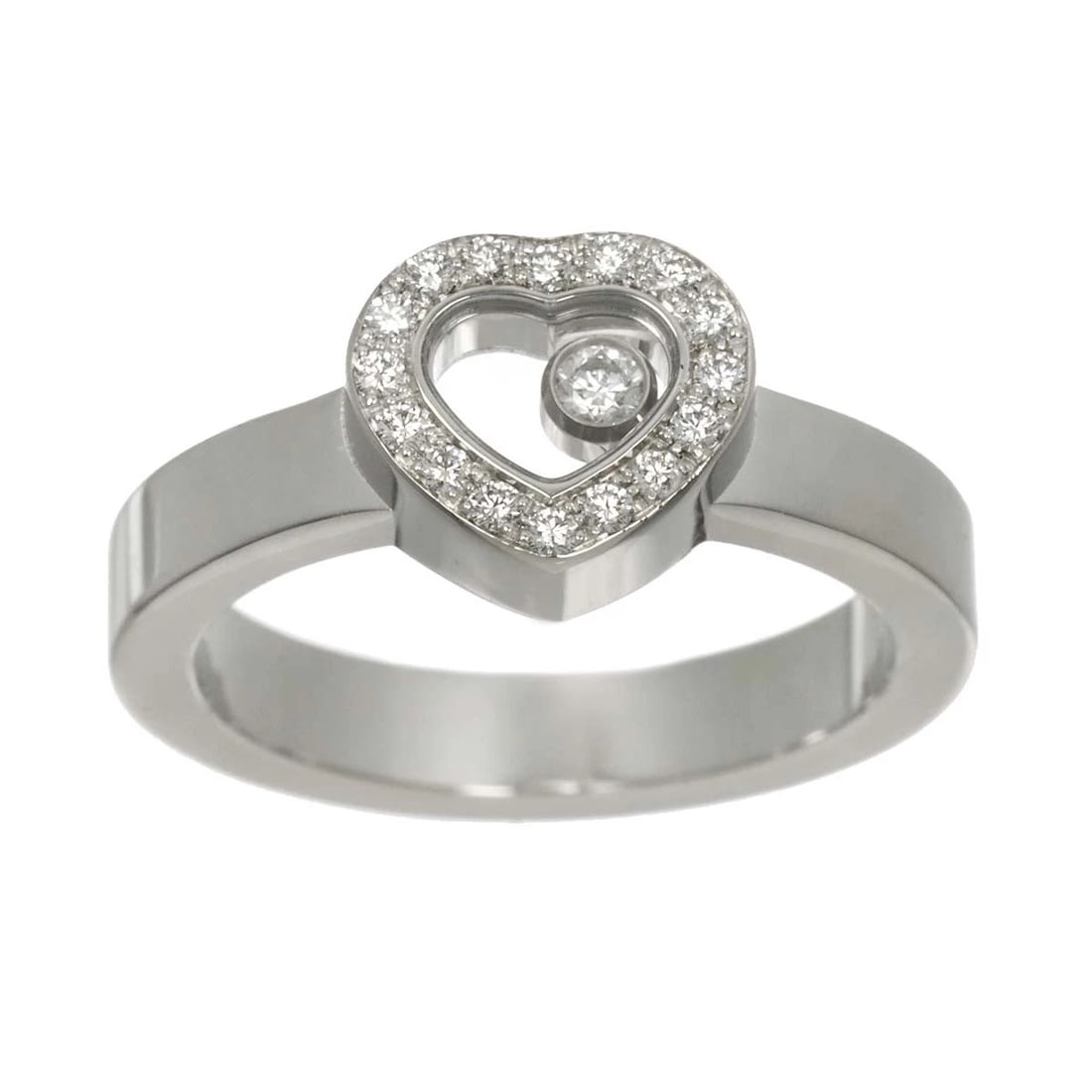 CHOPARD HAPPY DIAMOND HEART RING - 2