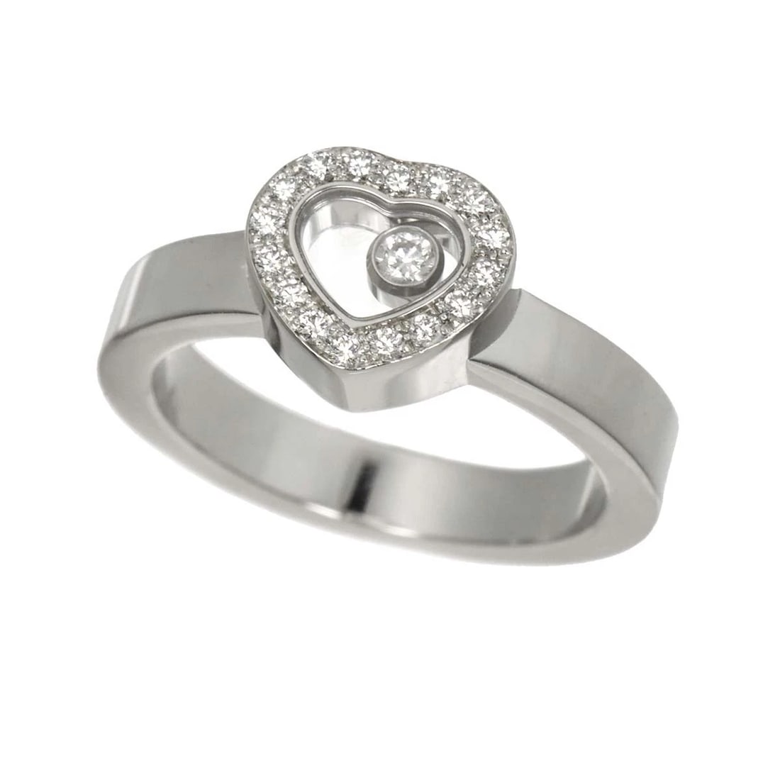 CHOPARD HAPPY DIAMOND HEART RING - 3