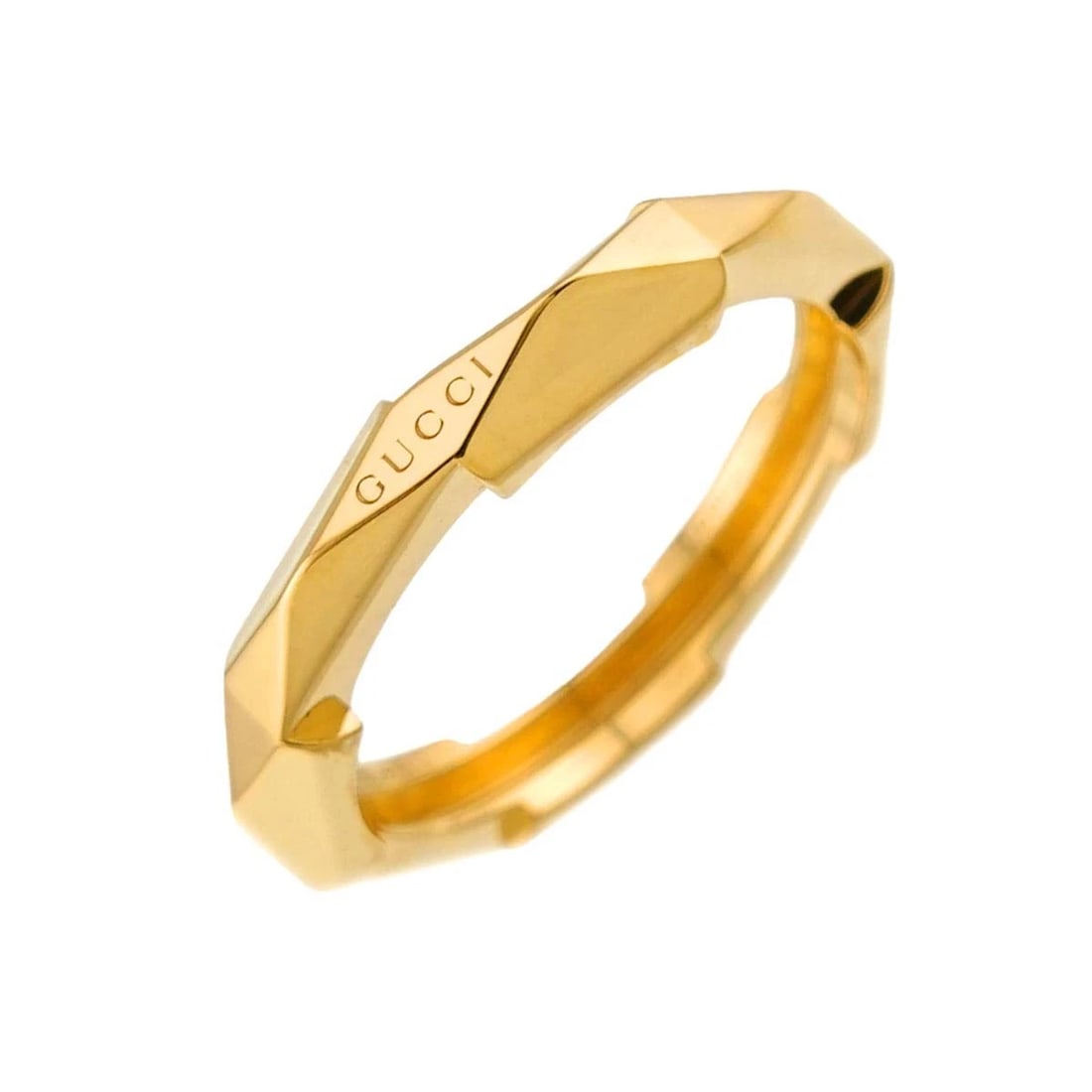 GUCCI LINK TO LOVE RING YELLOW GOLD 750: GUCCI Link to Love Ring Yellow Gold 750 Brand: GUCCI Type/Style: Ring Material: 750 Yellow Gold, Color: Gold Size: 8-8.25(US) Accessories: None Accessories Notice: When purchasing pre-owne